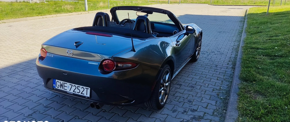 Mazda MX-5 cena 109900 przebieg: 6800, rok produkcji 2022 z Reda małe 106